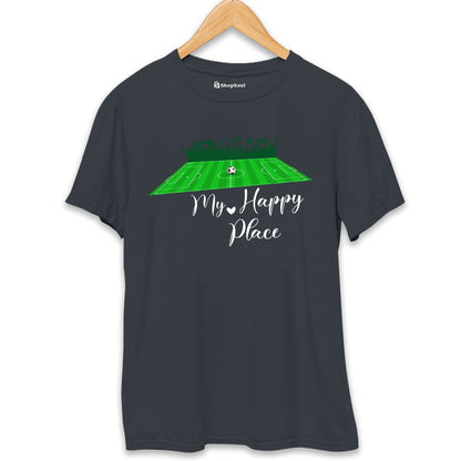 My Happy Place Football T-Shirt The Shophaul