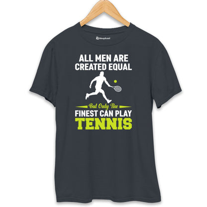 All Men Created Equal Tennis T-Shirt The Shophaul