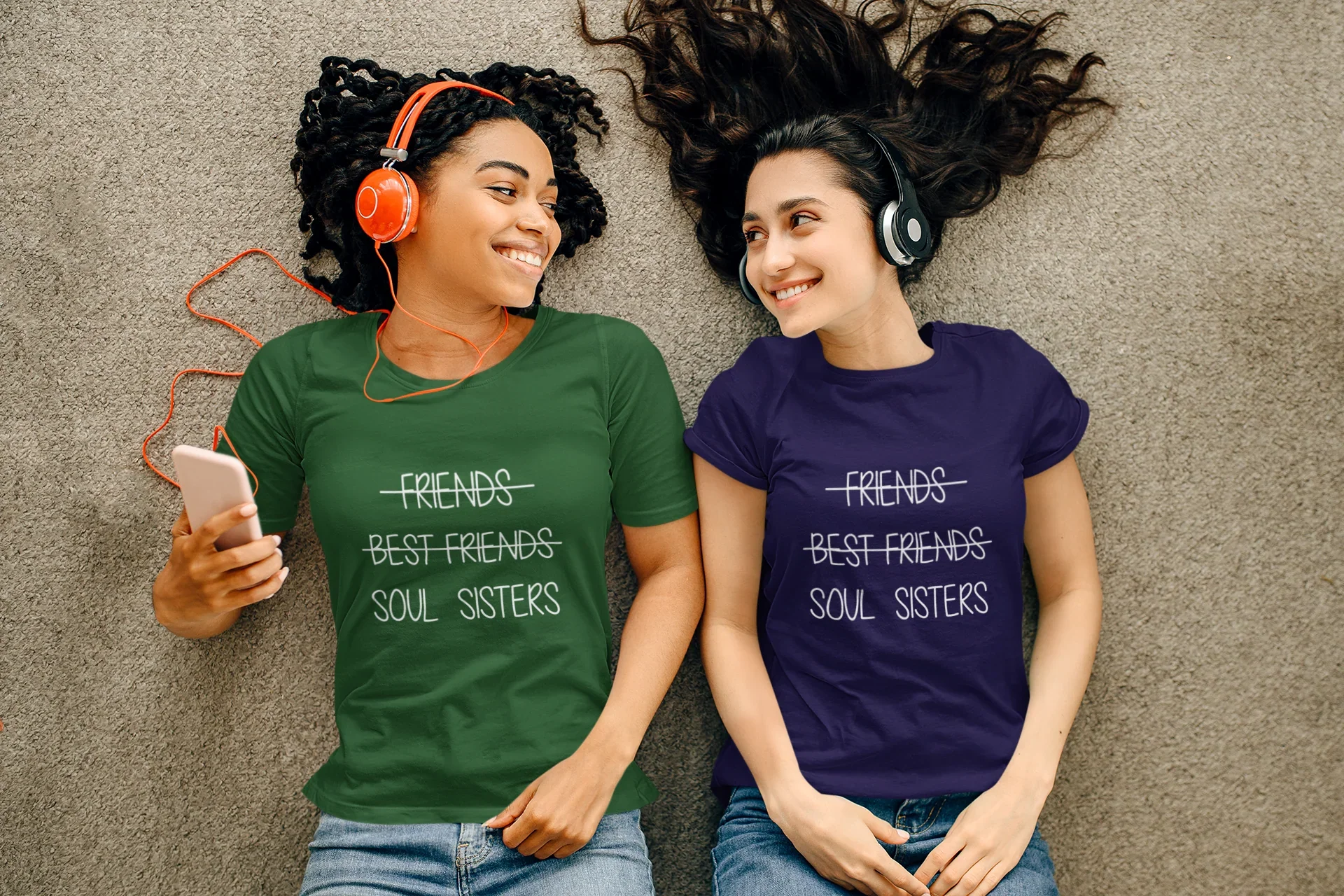 Friends Best Friends Soul Sisters T-Shirt best friends forever tshirt, besties tshirt, BFF, friends, Friends tshirt