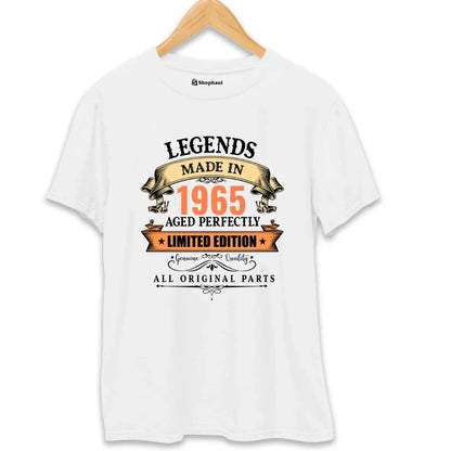 Legends Made in 1965 Birthday T-Shirt