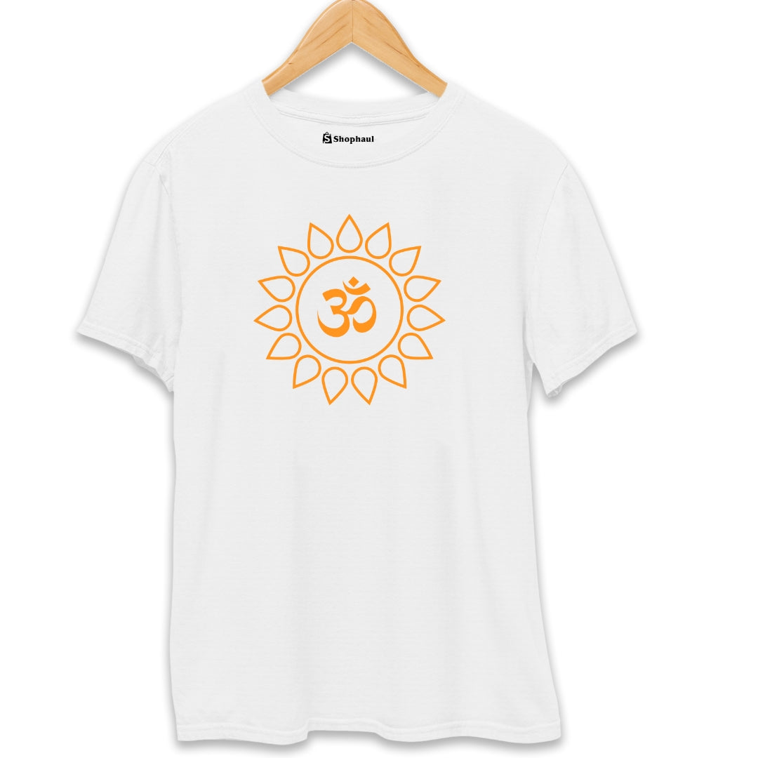 White Yoga T shirt