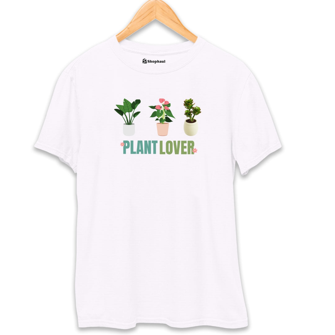 Plant Lover T-Shirt  White-XXL