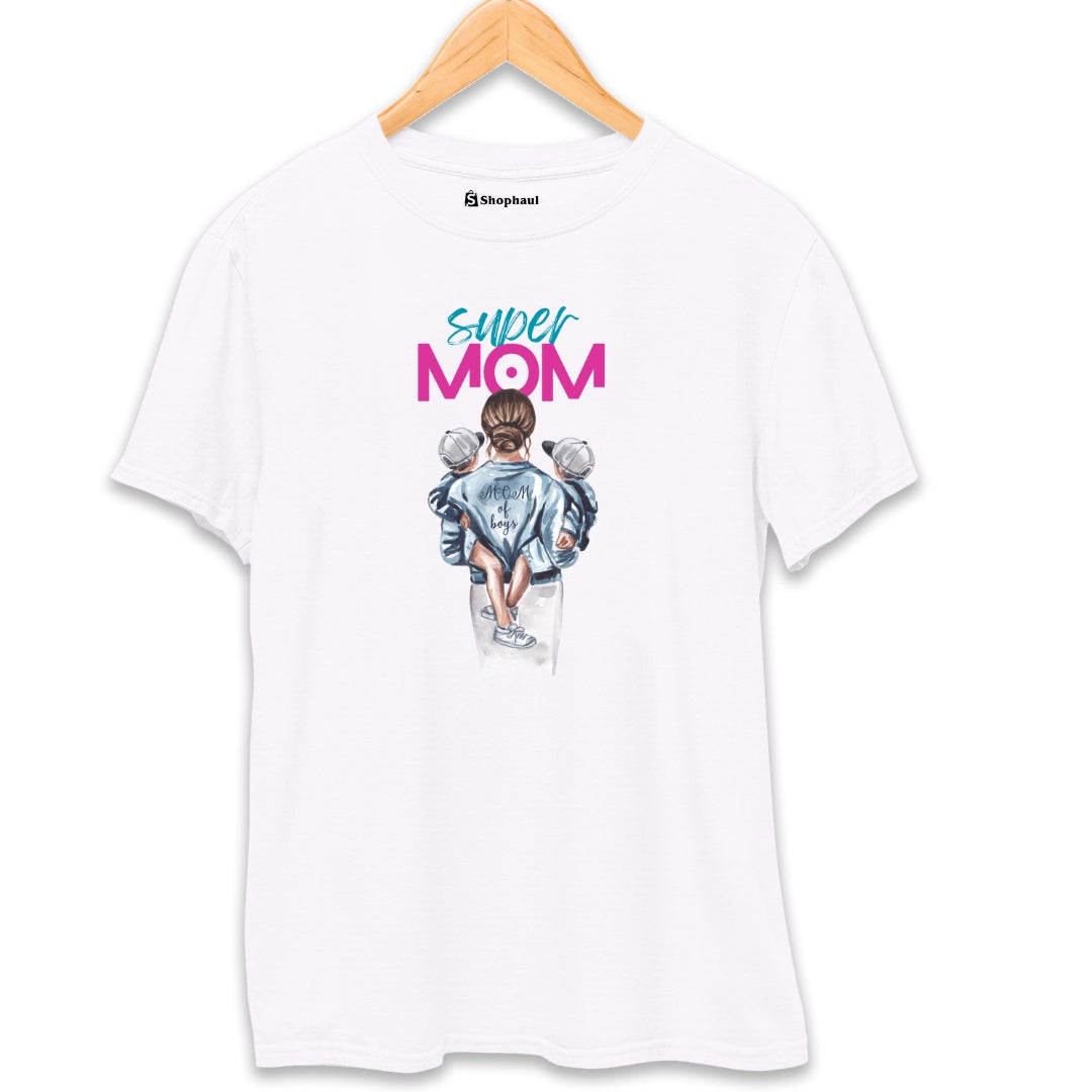 MOM of Boys T-Shirt The Shophaul