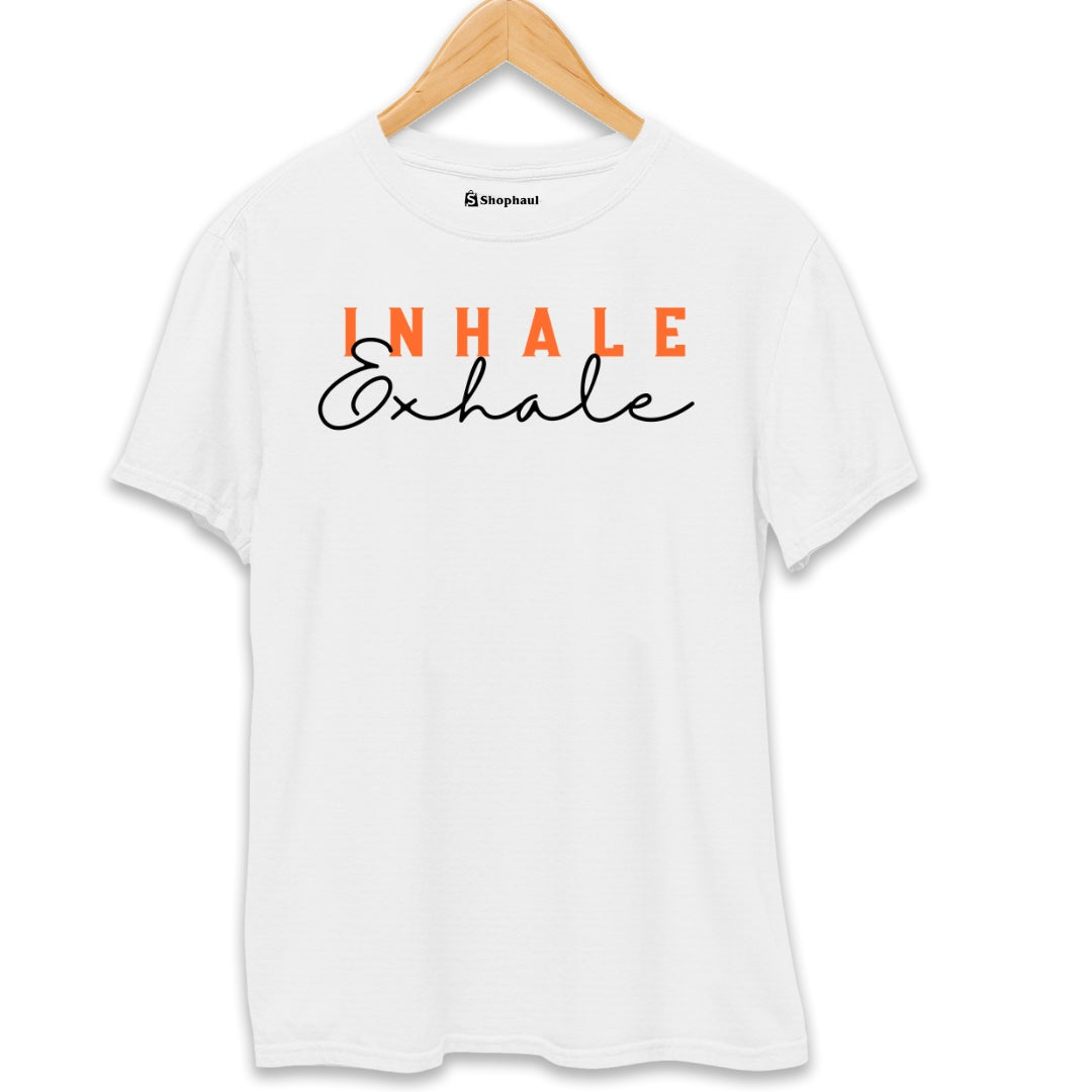 Inhale Exhale Yoga T-Shirt The Shophaul