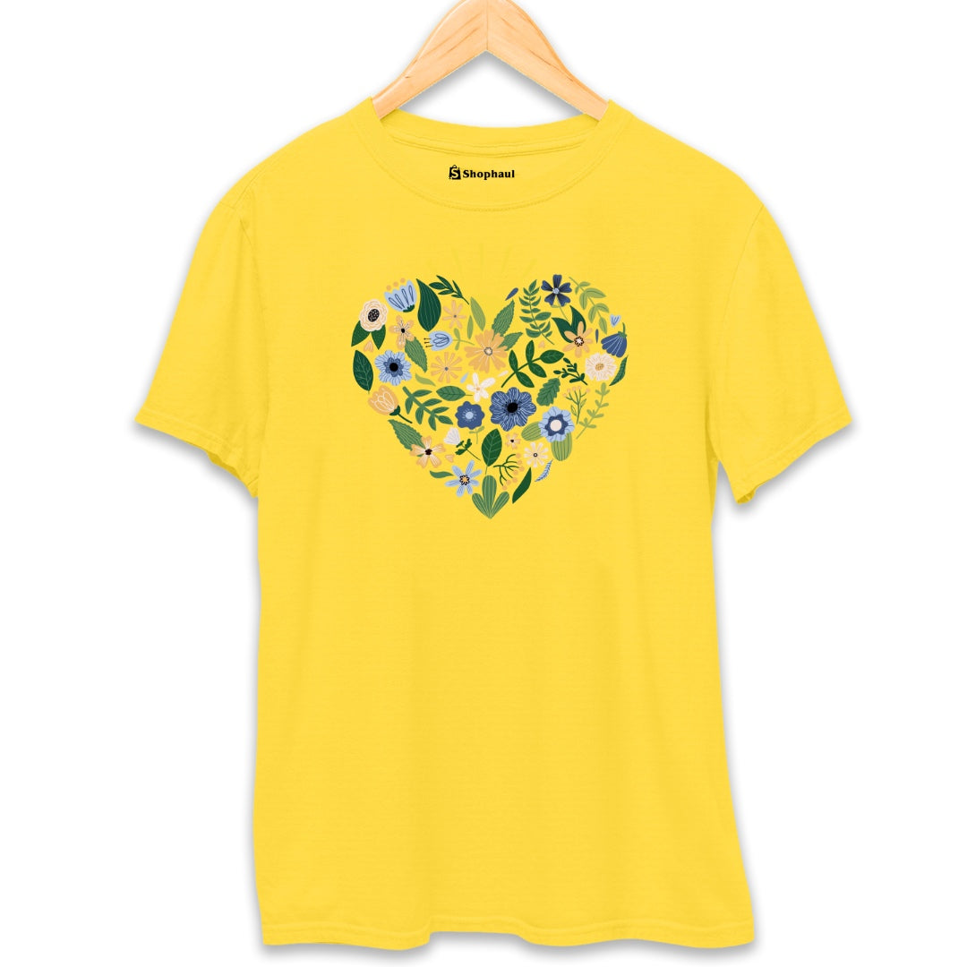 Love Flower T-Shirt The Shophaul