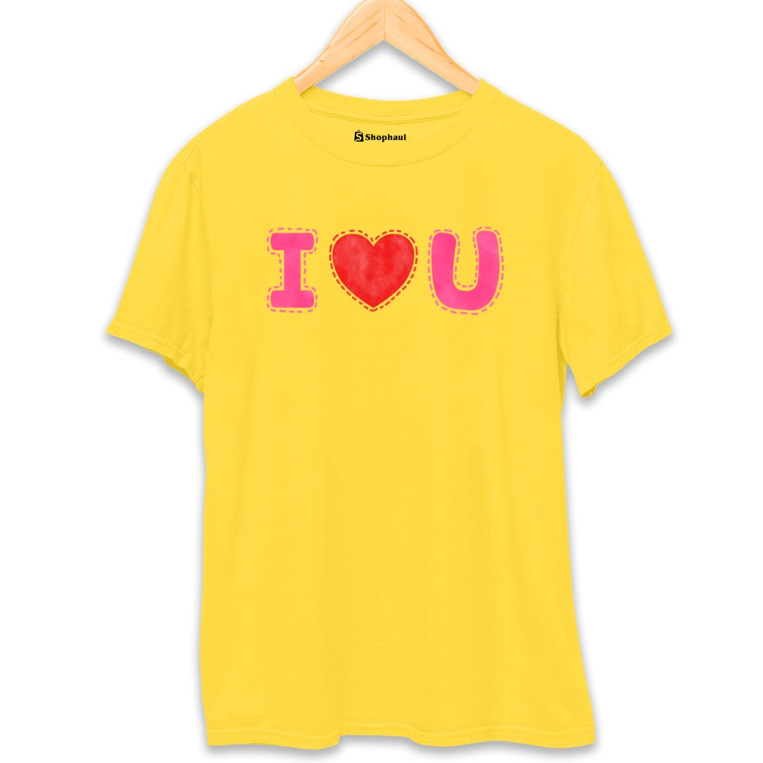 I Love You T-Shirt The Shophaul