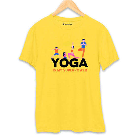 Yoga is my Superpower T-Shirt The Shophaul