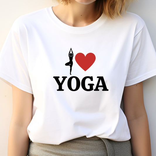 I Love Yoga T-Shirt