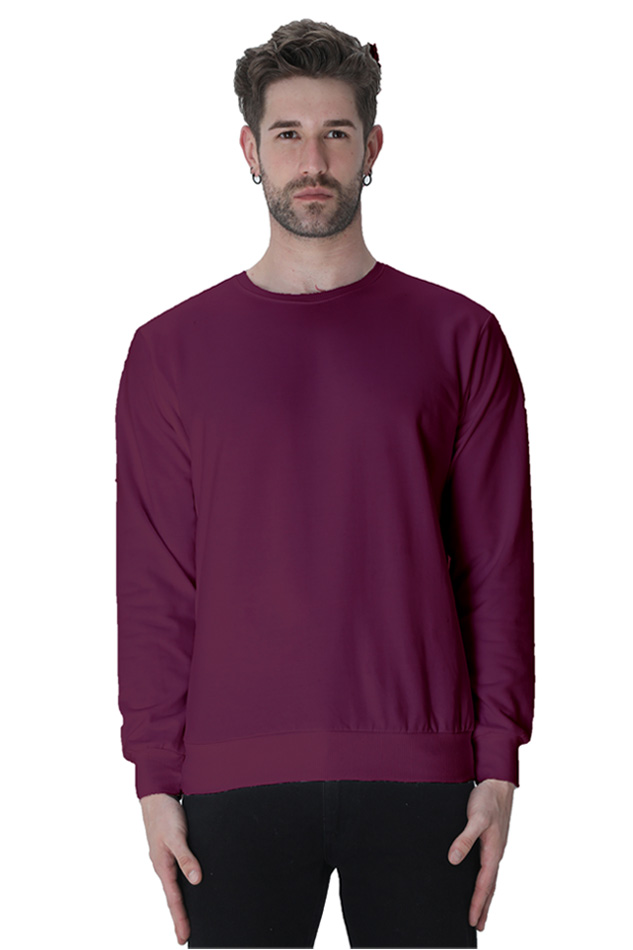 Sweatshirt -Maroon The Shophaul