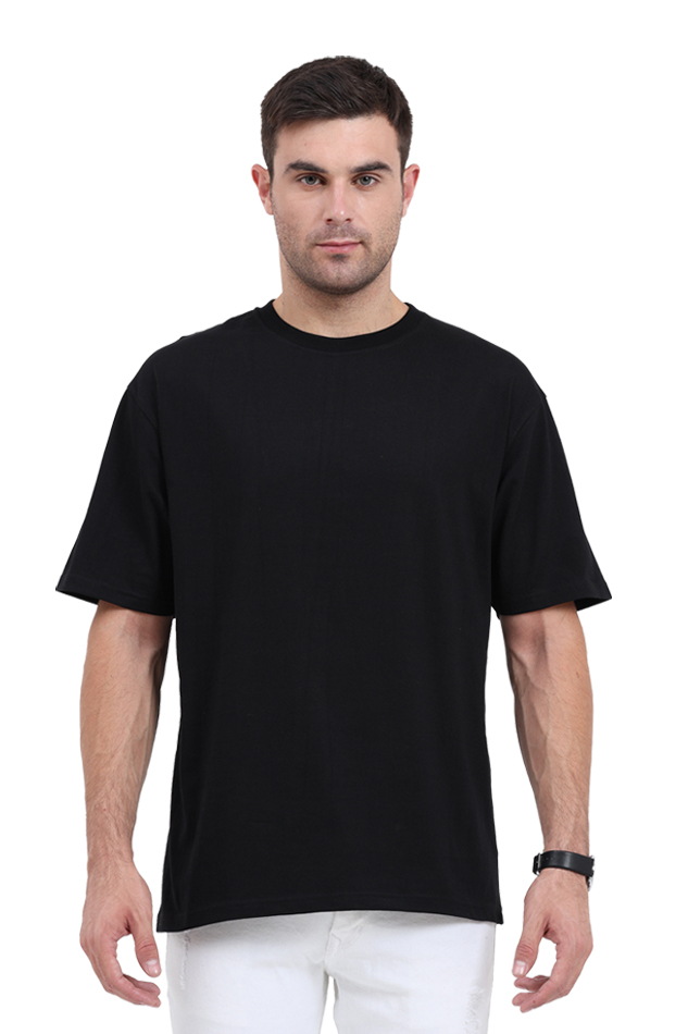 Oversized Classic T-Shirt Plain Black The Shophaul