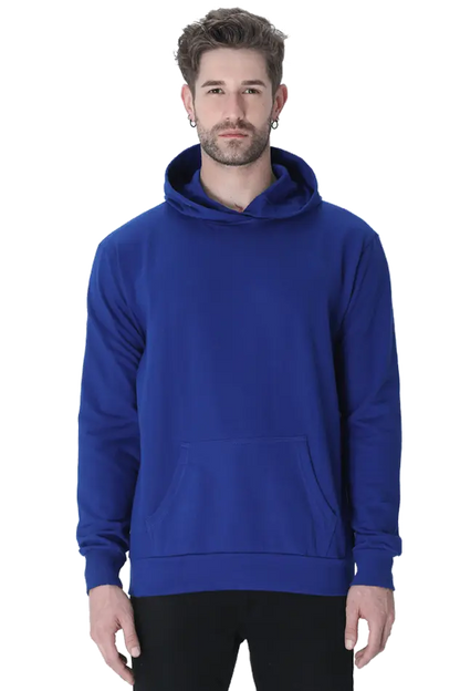 Plain Hooded Sweatshirt - Royal Blue The Shophaul