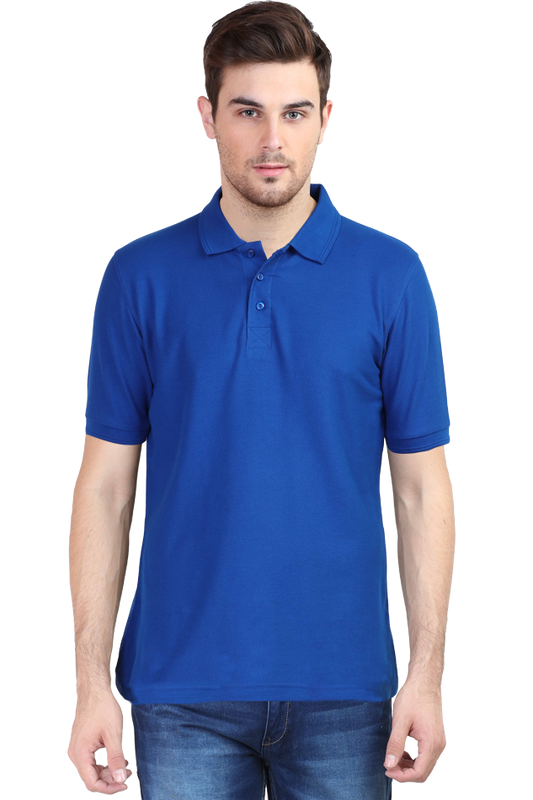 Polo T-Shirt Half Sleeve - Royal Blue The Shophaul